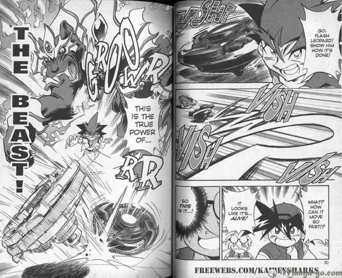 Bakuden Shoot Beyblade Chapter 7.1 14